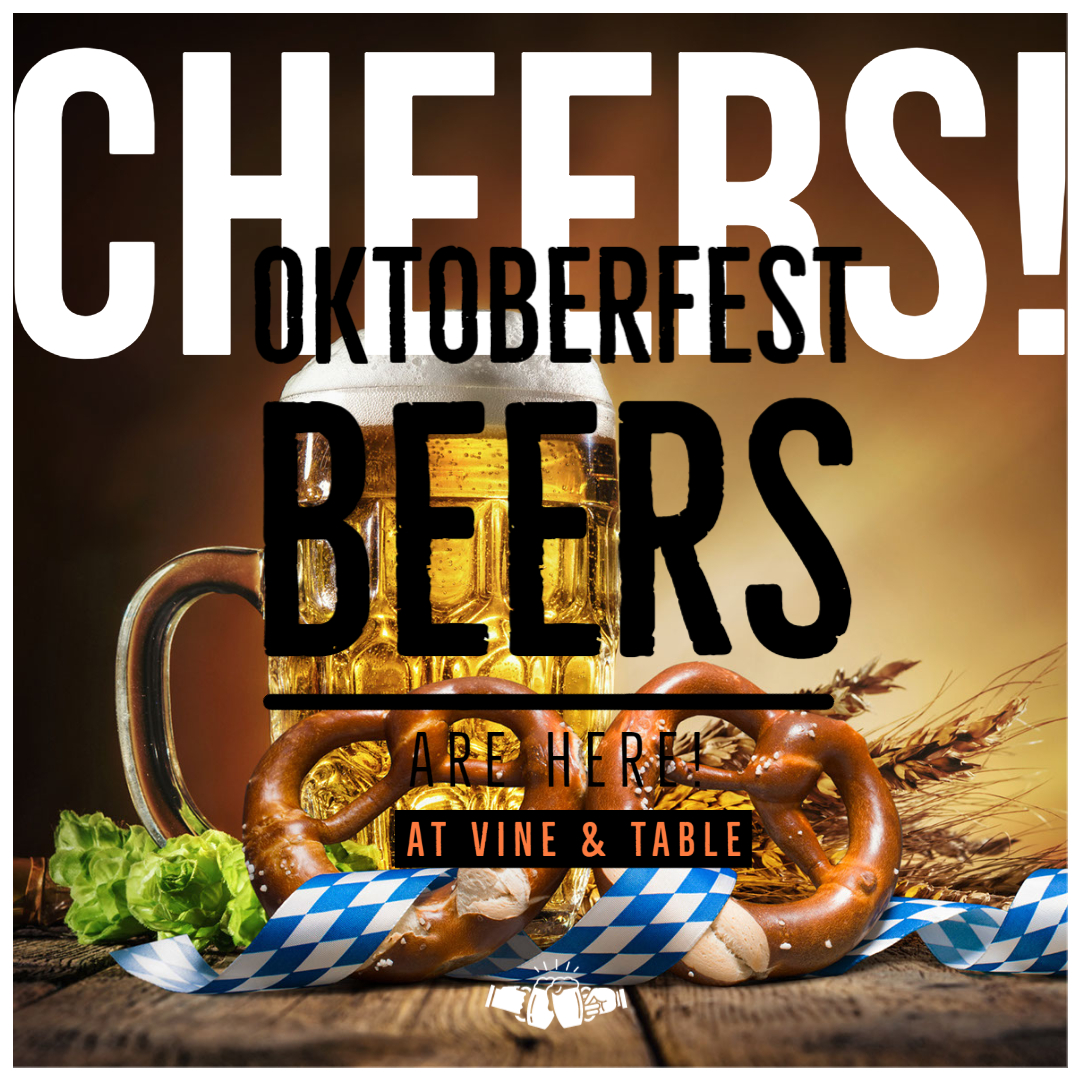 vineandtable's tweet photo. #Oktoberfest is in #September, but most of us don't think to be looking for our favorite #Festbiers & #Marzens until too late. Here is your notice -Oktoberfest #Beers have #arrived! #Early & #Fresh is #Best for Oktoberfest! 😋 #carmel #westfield #fishers #zionsville #indianapolis https://t.co/98fZx86jR3
