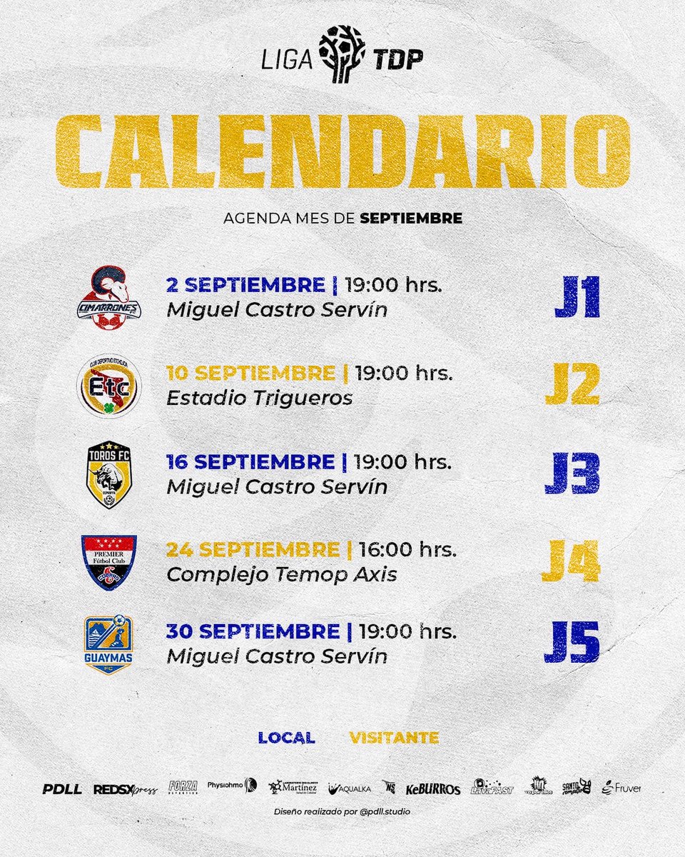 solesdesonorafc's tweet photo. ¡Ya tenemos el calendario! 🤩

Así jugaremos la primera vuelta de la temporada 22-23 de la #LigaTDP y claro que estamos listos para iniciar el vuelo en nuestra segunda campaña en la división.

#VolamosAlto🦉⚽️ https://t.co/gkg7CGZW3u