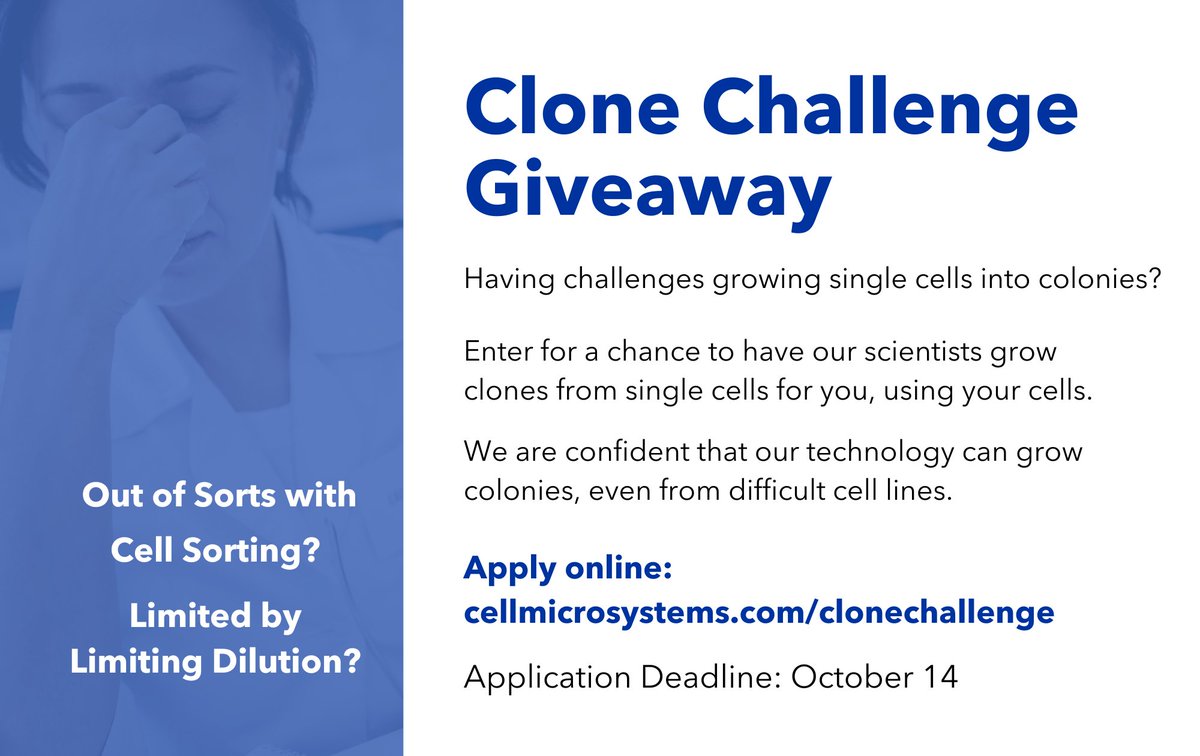 Cell Microsystems tweet media