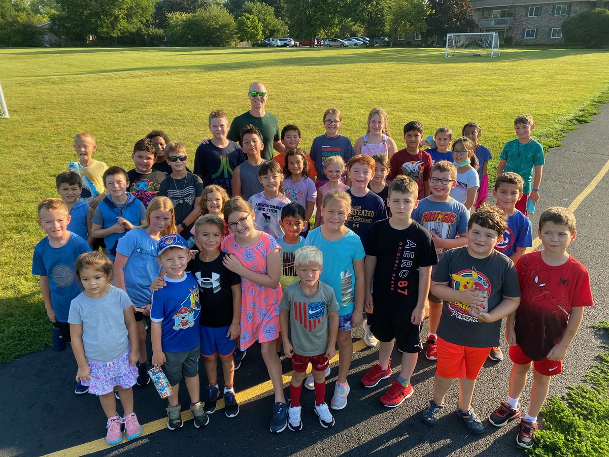 Great turnout yesterday to our opening day of running club! Excited for what’s ahead!  <a href="/SteepleRun203/">Steeple Run</a> <a href="/Naperville203/">Naperville 203</a>  #runbecauseyoucan  #partnersingrowth