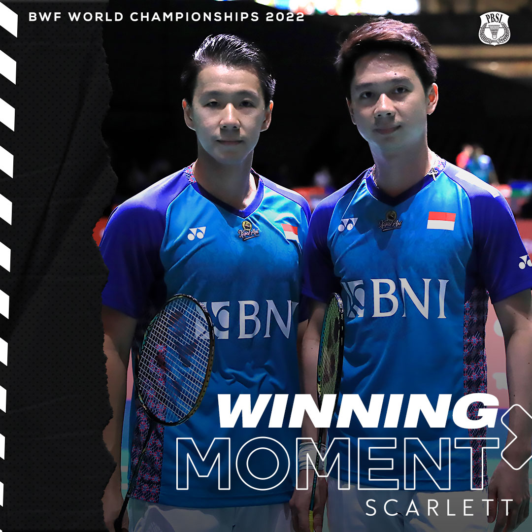 Comeback dan menang!

The Minions raih kemenangan pertama di Kejuaraan Dunia 2022. Selamat datang kembali Marcus/Kevin!

#BadmintonIndonesia #BWC2022 #ScarlettWhitening