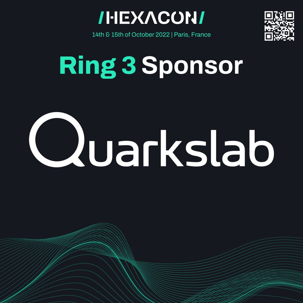A new ring3 sponsor has joined the adventure! Thank you <a href="/quarkslab/">quarkslab</a> 🙏

They also participate in our diversity program in collaboration with <a href="/Blackhoodie_RE/">Blackhoodie</a>

Quarkslab offers security solutions, consulting services and R&amp;D 🚀
Check their website at quarkslab.com