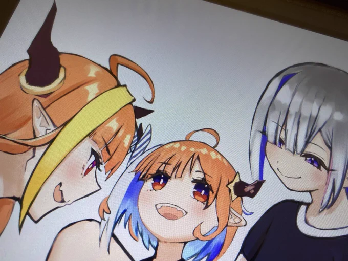 今夜のSkeb進捗!いい感じ!粗いところ削り出してもっと塗り込んで色々調整して、、、完成近し! 