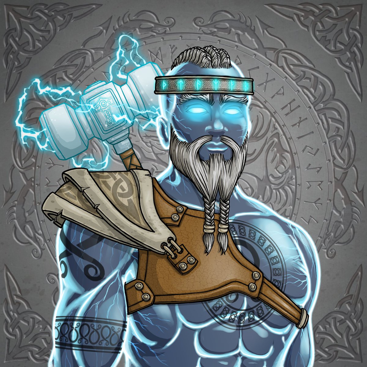 HeathensNFT's tweet photo. Charged up and ready to raid. 

⚡️Follow and RT to pay tribute to the lightning elementals.

💰They will award one of you with 1 SOL.

#SOL #Solana #SolGiveaway #SolGiveaways #NFTGiveaways #NFT https://t.co/ISymBU31q6