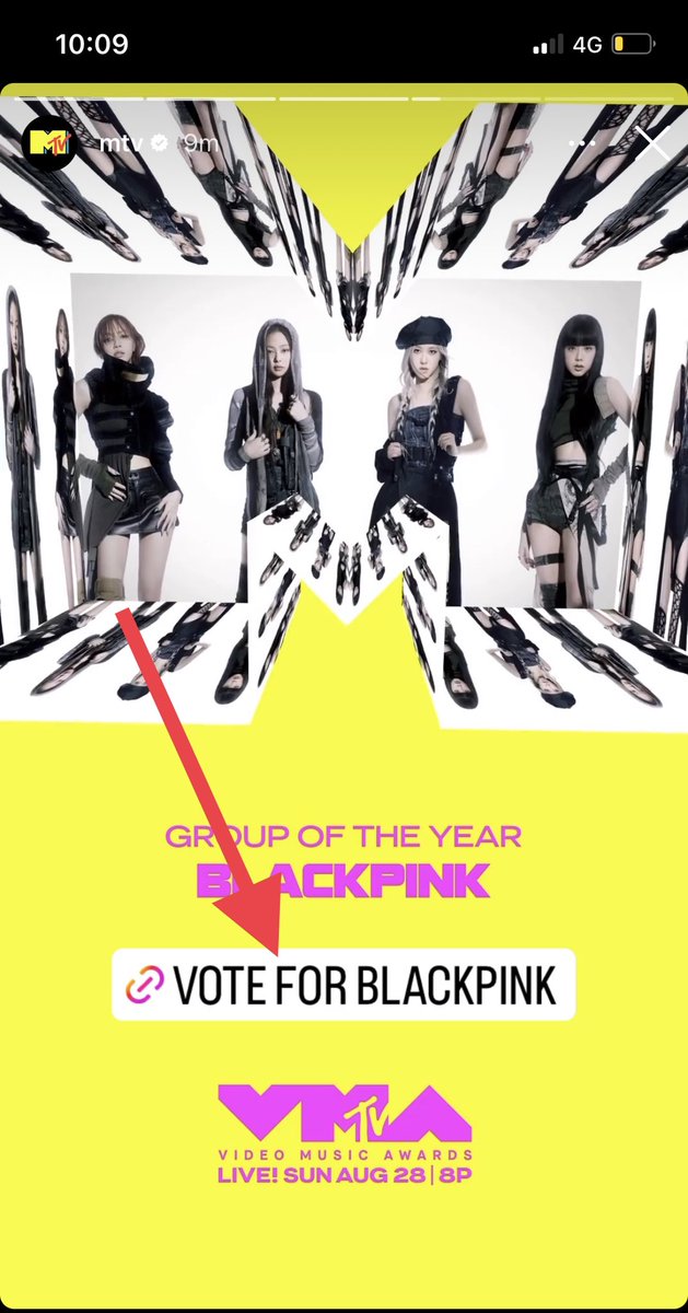 liligisoo's tweet photo. La votación esta vez solamente es dar click en el enlace de la historia de #BLACKPINK VAMOS BLINKS!!! #PINKVENOM https://t.co/dSceLoI6M0