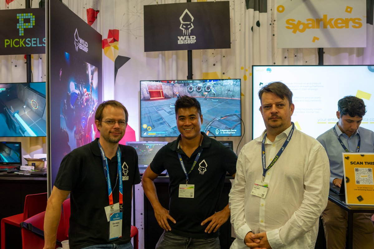 Wild_Bishop's tweet photo. 🖥️ @gamescom is a great opportunity for Wild Bishop to showcase it's first incubated project : Glitch, a VR MOBA. Another game fully loaded with Belgian talent.
#Gamescom #gamescom2022 #VR #Moba #videogames #videogameproduction
@GRE_Liege #business https://t.co/Fd3JyxR3g3