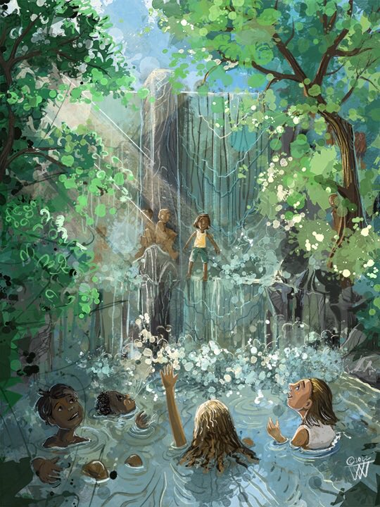 itdnyc's tweet photo. @DeviantArt @Procreate Some summertime art from our artist using @procreate 
#paintplay #illustrator #VisibleWomen #gameart https://t.co/skSg6CW2yV