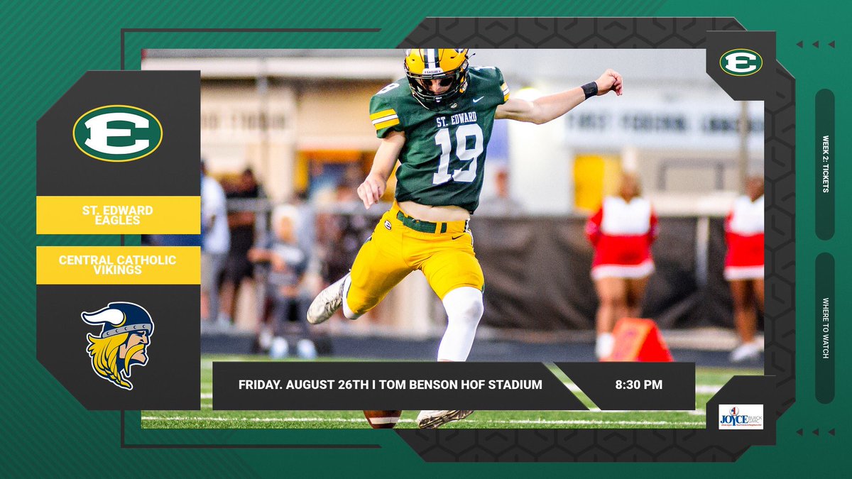 St. Edward Football tweet media