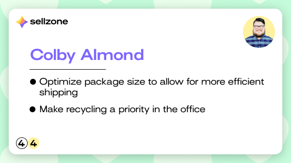 Nowadays, brands are trying to make their products more environmentally friendly.  But not all brands can afford to make a 100% sustainable product. Get your inspiration on how to start your eco way from our experts <a href="/colbyalmond/">Colby Almond</a> and Tamika Richie. amzn.to/3dlvUpT