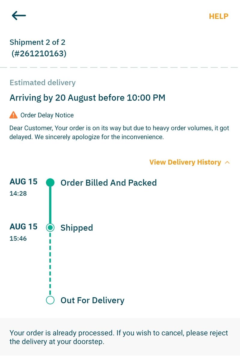 ANKURPRAKASH156's tweet photo. @Apollo24x7 I ordered medicines on 15th Aug and the delivery was on 20th, still my order not delivered. I raised a ticket but no response. This is happening 2nd time in a month. Please deliver my order today or refund my money today itself. Worst experience. https://t.co/YmBt2FFbqY