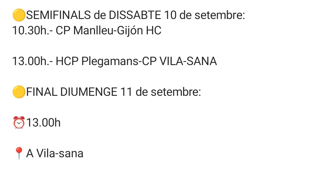 🏑 Hoquei facts tweet media