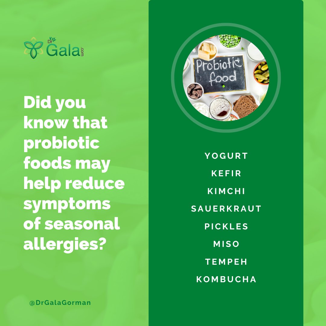 DrEddyClinic's tweet photo. RT @DrGalaGorman: Which is your favorite in the list? How do you incorporate it in your diet?
.
#probioticsupplements #seasonalallergies #vitaminsupplements #essentialvitaminsforwomen #naturalremedies #healthandwellness #functionalmedicine #naturopathicm… https://t.co/JZFeqhteMP