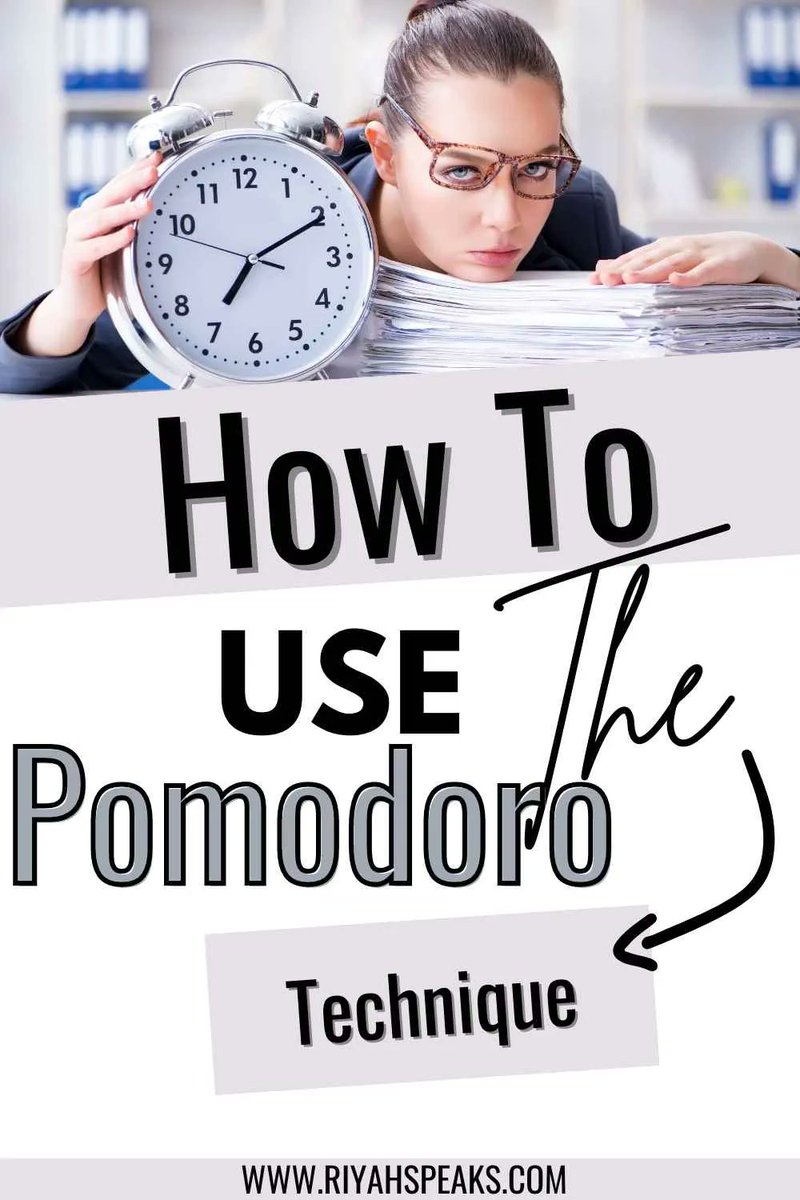 Riyah Speaks | Lifestyle & Wellness Blogger (@riyahspeaks) on Twitter photo If you have difficulties with time management, focusing, & completing work, then read this post for tips on using the Pomodoro Technique.
riyahspeaks.com/how-to-efficie…
<a href="/BloggersHut/">Bloggers Hut ✨</a> #BloggersHutRT <a href="/bloggersunitedx/">bloggers united</a> #bloggersunited #productivity #timemanagement #bloggerstribe #bclrt If you have difficulties with time management, focusing, & completing work, then read this post for tips on using the Pomodoro Technique.
riyahspeaks.com/how-to-efficie…
<a href="/BloggersHut/">Bloggers Hut ✨</a> #BloggersHutRT <a href="/bloggersunitedx/">bloggers united</a> #bloggersunited #productivity #timemanagement #bloggerstribe #bclrt