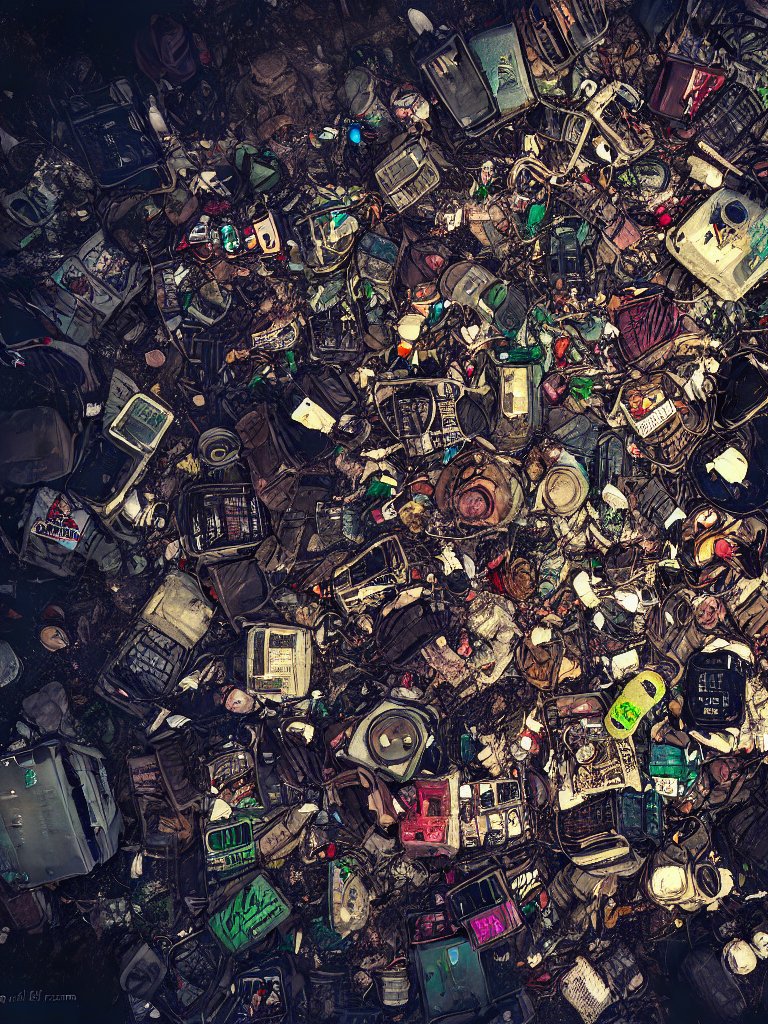 4leRamos's tweet photo. Active Auction
48hs HIGH BID!
WORLD TRASH _00A1
1/1 ed. Min bid 1Tez.
#tezoscollectors #tezos #nftcollectors #Punked #trashworld #NFTCommunity #AIart #AiArtwork #CleanNFT
Link Bellow ⬇️ https://t.co/oQg9Za61U2