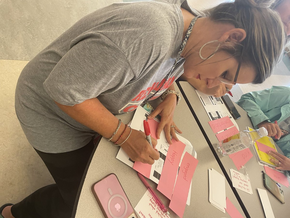 CPSredhounds's tweet photo. It’s an exciting day at CPS as we refocus our lenses and work to cultivate the portrait of a student, teacher, and principal. ❤️ Truly a work of HEART! ❤️ Thank you for your guidance @JennyRay4Ldrs! https://t.co/JpgGCUFXz1