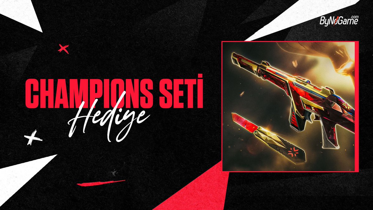 Champions 2022 setinin oyuna eklenmesi şerefine 1 takipçimize Champions seti hediye ediyoruz! 🥳

@ByNoGame sponsorluğunda Champions seti kazanacak kişi olmak için yapman gerekenler:

✅ Bizi ve @ByNoGame’i takip et,
♻️ Bu tweet'i RT'le!

📅 Son katılım tarihi: 04.09.2022