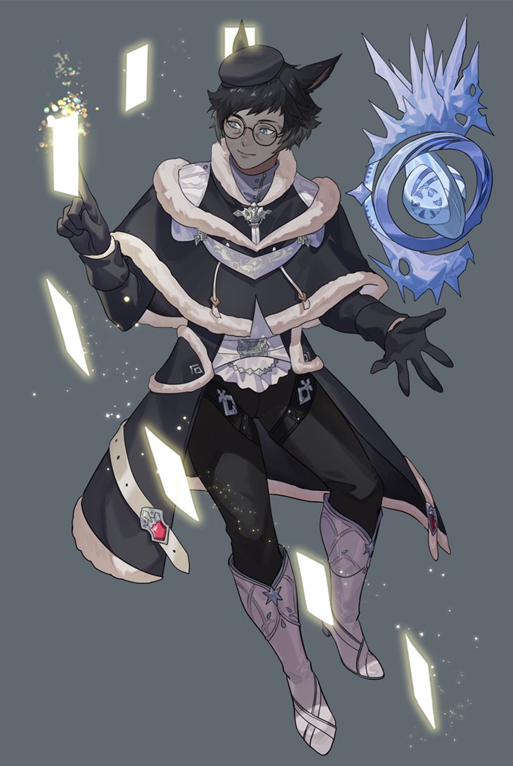 FF14「FF14/Cell shade typeCommissioned by  」|Jackdu/Commissions Closed/Reservation OKのイラスト