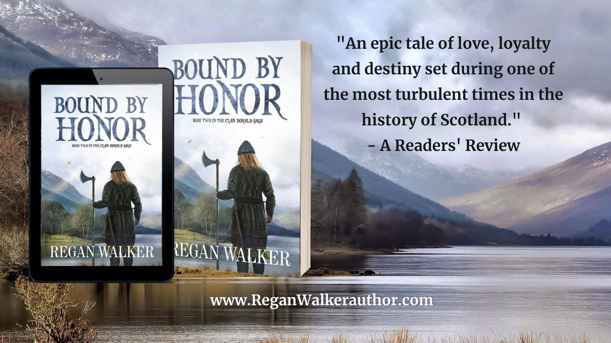 New Release! Bound by Honor, the story of a friendship that changed the destiny of Scotland. On Amazon: amazon.com/Bound-Honor-Cl… #HistoricalFiction #Scotland #Bannockburn