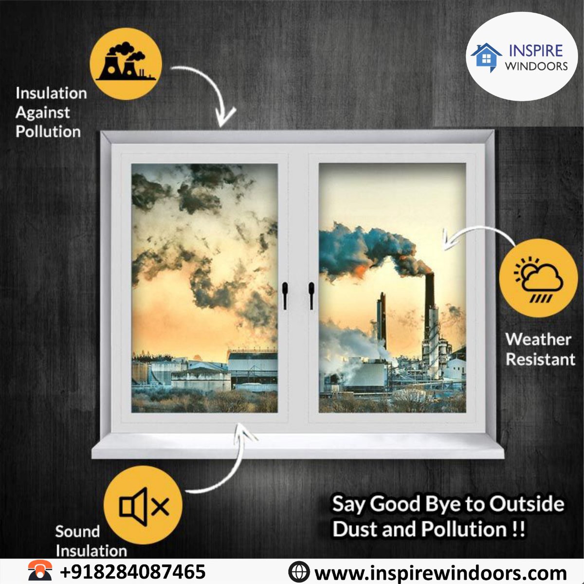 InspireWindoors's tweet photo. Keep your living space secure with durable and termite-free uPVC window systems.
.
For booking call us on +91-7696230300, 8725900180.
.
#inspirewindoors #upvcwindows #upvcdoors #casemnet #windowdesign #window #classy #Durable #windowsanddoors #likeforlikes #followforfollow https://t.co/Crqjtt4hZM