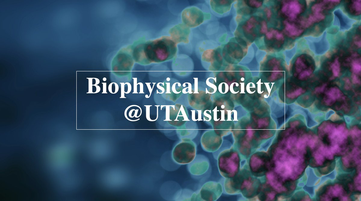 BPS_UTAustin22's tweet photo. BPS @ Ut Austin wants to bring together students interested in learning about Biophysics. We plan and host events, so follow to stay updated! Everyone is Welcome! https://t.co/iqUN8fJkHu