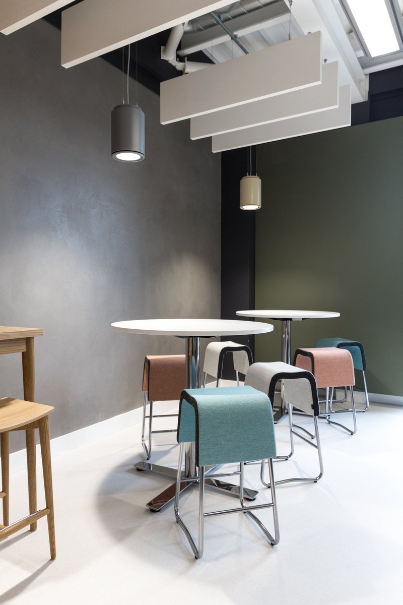 Hacel1's tweet photo. Peaks &amp; Plains

Consolidating the housing trust's previous three floors into one, Peaks and Plains has radically refurbished their head office. With collaboration in mind, the bright, vibrant layout connects all employees; creating an open, cooperative environment. https://t.co/1bsdYASATZ