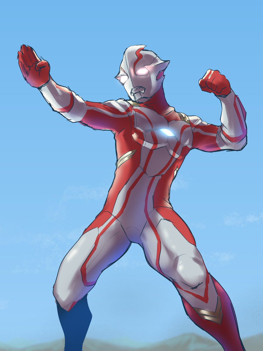 「ウルトラマンメビウス 」|しらとり(skebください)のイラスト