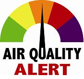 helptheair's tweet photo. An Air Quality Alert is in effect for Thursday, August 25. Unhealthy for Sensitive Groups for Ozone. #AirQuality #health #wellness #helptheair #ozone https://t.co/Wpux0RIz2P