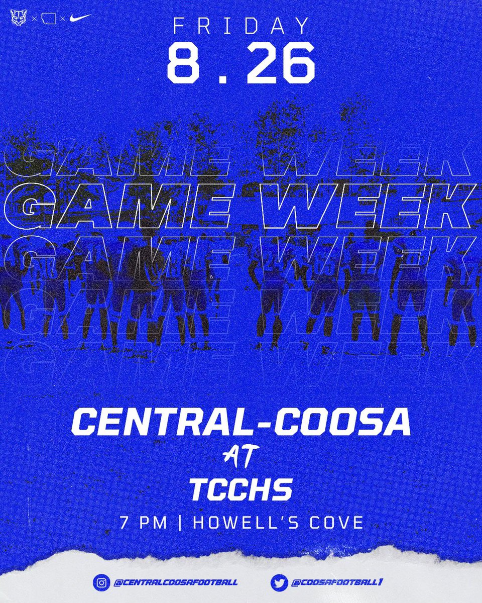 CoosaFootball1's tweet photo. New Week… New Team #CougarPride #CougarNation #ForTheCounty https://t.co/qWHlGtpgU6