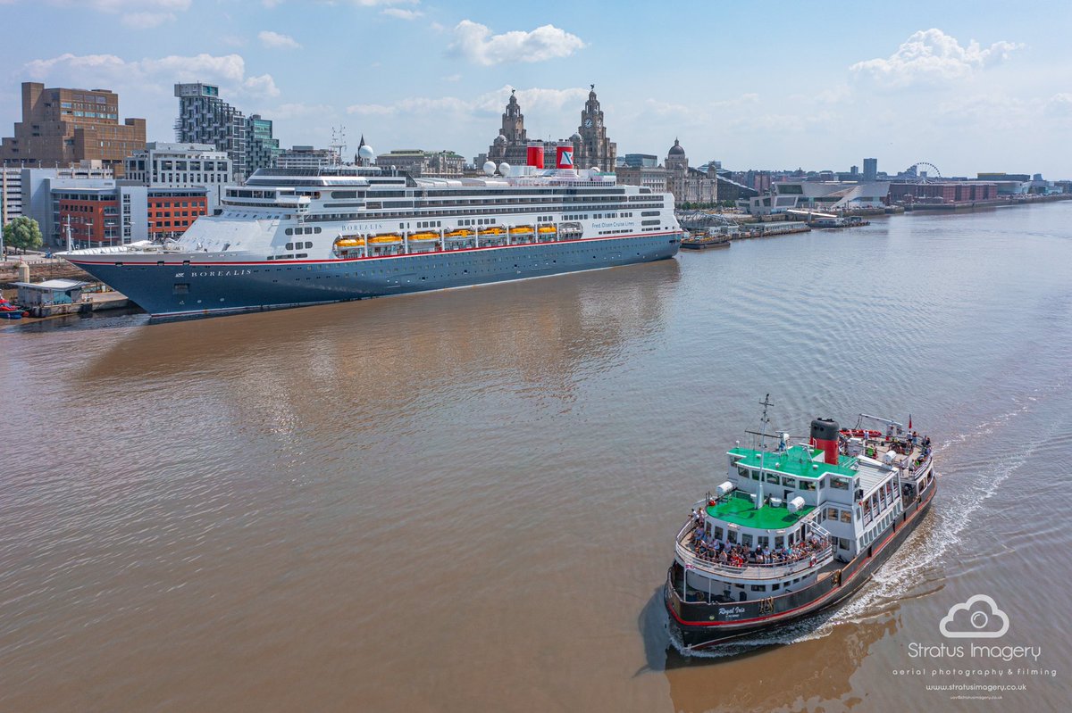 Borealis &amp; Ferry on the mersey stratusimagery.co.uk <a href="/YOLiverpool/">K E V yoliverpool</a> <a href="/realrobinjmac65/">@realrobinjmac65</a> <a href="/CruiseEuropeCom/">Cruise Europe</a> <a href="/CruiseBritain/">CruiseBritain</a> <a href="/VisitEngland/">VisitEngland</a> <a href="/YOLiverpool/">K E V yoliverpool</a> <a href="/theAlbertDock/">Royal Albert Dock Liverpool</a> <a href="/MuseumLiverpool/">Museum of Liverpool</a> #liverpool #liverpoolcity #MERSEYSIDE