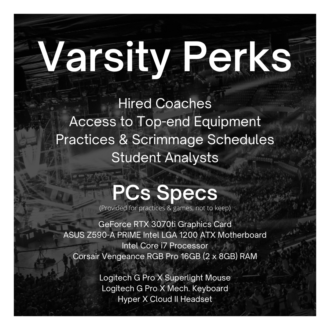 babsonesports's tweet photo. VARSITY TRYOUTS ARE HERE!
Babson Esports is hosting tryouts for our Valorant and Rocket League competitive teams for the Spring/Fall 2023 Semester!
If you think you got what it takes, fill out the form below!

https://t.co/ynh0yOHsSq

#esports #collegeesports https://t.co/VdGoNhNWUY