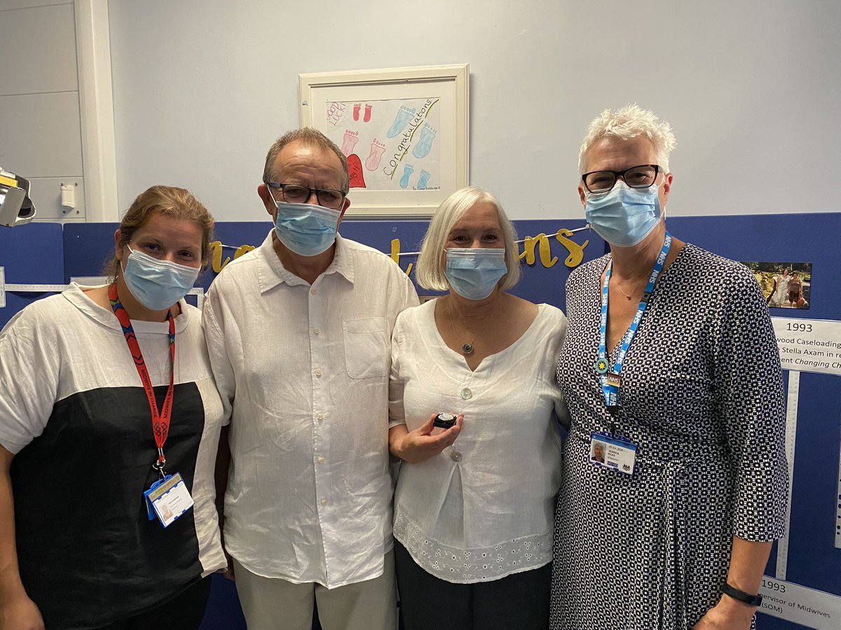 ⭐️ congrats to Sally Dauncey who was awarded a CMIdO Gold award today for her significant contribution to the Midwifery profession and 50 yrs service to the NHS 👏🏻⭐️ <a href="/ChelwestFT/">Chelsea and Westminster Hospital</a> <a href="/ihpch/">Victoria Cochrane MBE</a> @TeamCMidO @katebrintworth