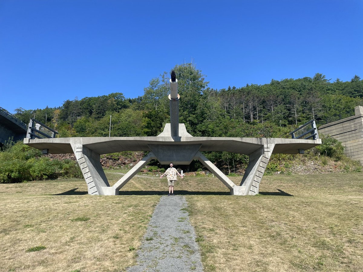 Ksmurph203's tweet image. @HillhouseGrady got to visit the Penobscot narrows bridge observatory and while I hate heights this was worth it.  But have to say I love getting to stand in the bridge section they have out.  Such a fun way to bring us closer to our engineered world #EngineeringInPlainSight