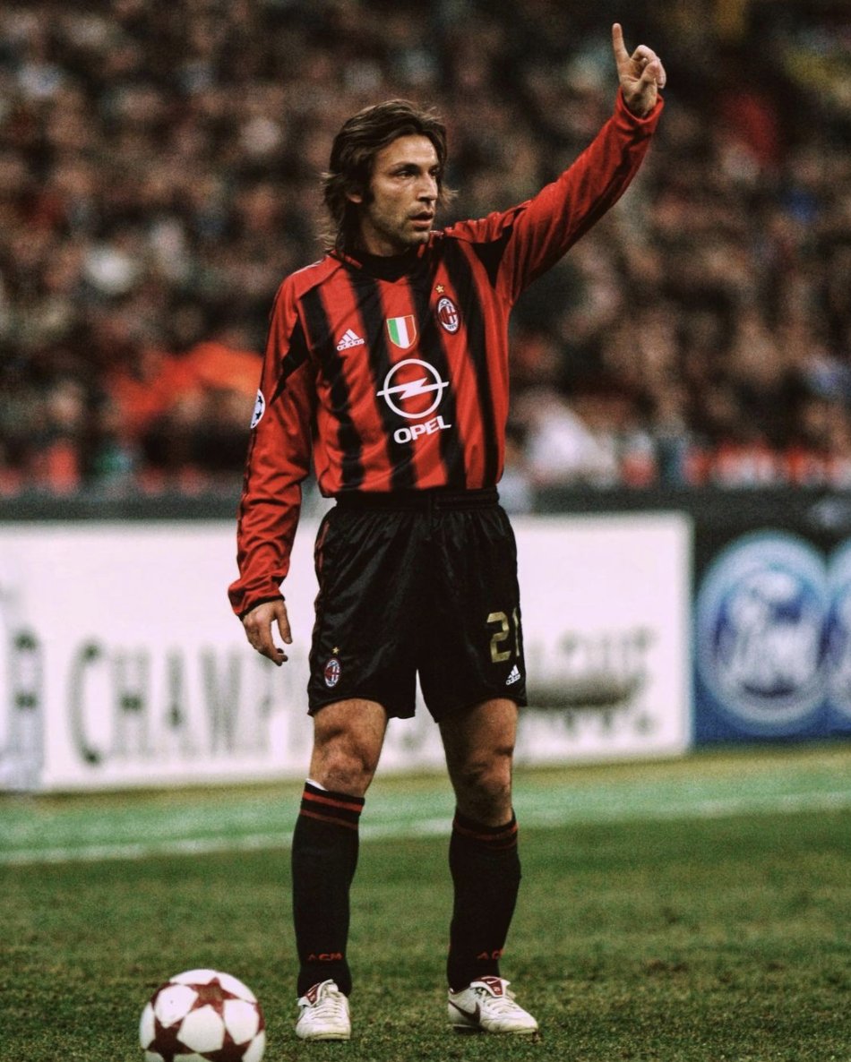 In 2011, AC Milan decided to let Andrea Pirlo leave the club