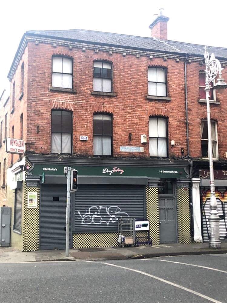 DAVIDLYNCHY's tweet photo. McNally’s newsagents Denmark street.
#dublin
#dublinsigns https://t.co/Ld3ITfho85