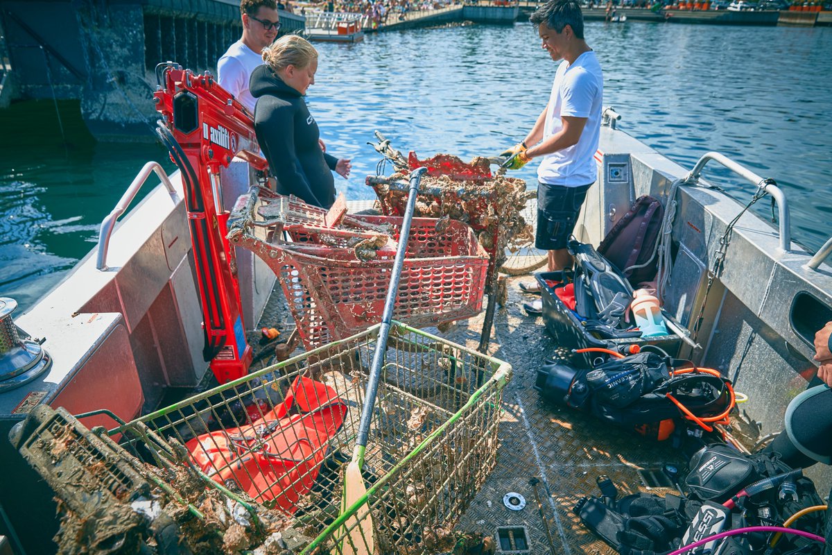 NortekNews's tweet photo. The Nortek group has recently joined forces with some local groups for a clean-up of the Oslo Fjord. The teams brought in over 1180 kg of trash from the fjord and the surrounding areas. Learn more about the cleanup here: https://t.co/Z52GPMC4CN
#plasticpollution #marine #sea https://t.co/laOOAHthPs