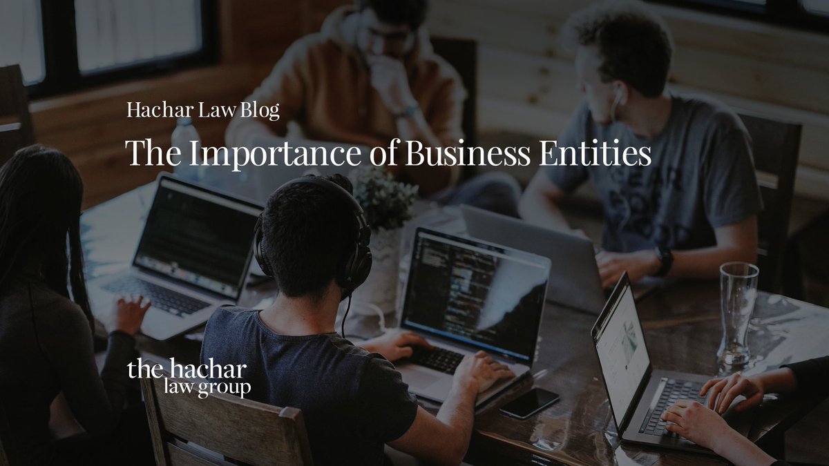 HacharLawBlog✍🏼: Determining a type of business entity is an important part of conducting business, not only are there tax benefits and effects to each type of entity.

Take a deep dive into the topic. Read Hachar Law Blog→ hachargroup.com/litigation/the…

#Hachargroup #HacharLawGroup