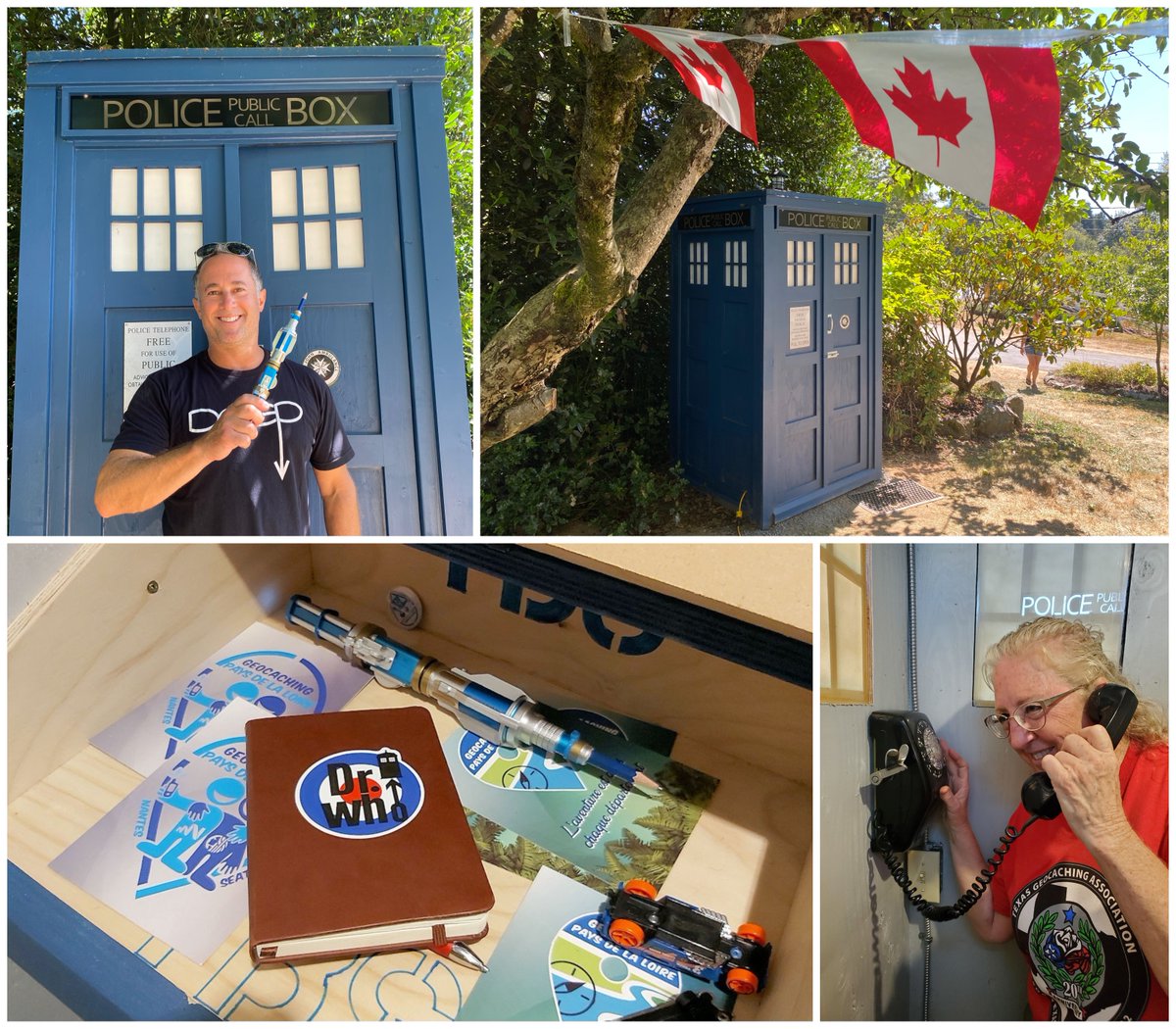 GoGeocaching's tweet photo. 💚Geocache of the Week 💚

Ready for an interdimensional #geocaching adventure? “Dr. Who FVCB5” attracts geocachers and Time Lords alike.

🤖 https://t.co/uHAHYkZUzz 🤖

Don’t worry, GC9QX5E is bigger on the #inside! https://t.co/FDRz8zSYuU