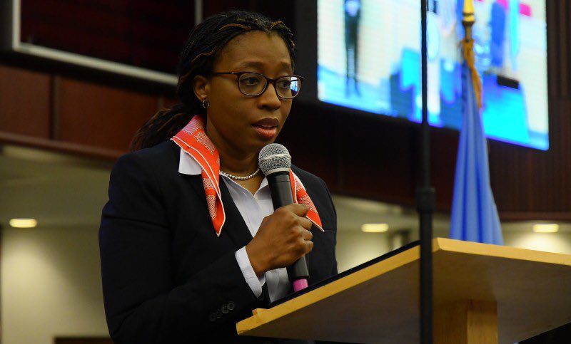 benchmag237's tweet photo. Cameroonian Born Dr. Vera Songwe announced last Monday her resignation as United Nations Under-Secretary-General and Executive Secretary of the Economic Commission for Africa  during a virtual meeting for ECA employees and partners. She strives for brighter challenges . https://t.co/TMdFyfB9JT