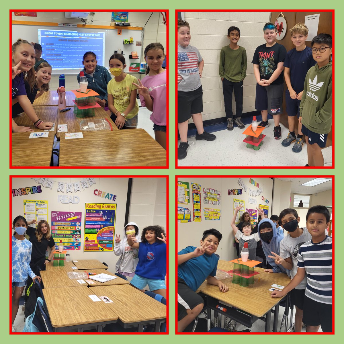 CubRunWillis's tweet photo. Great Tower Challenge...teamwork makes the dream work! https://t.co/D8hH0iIw02