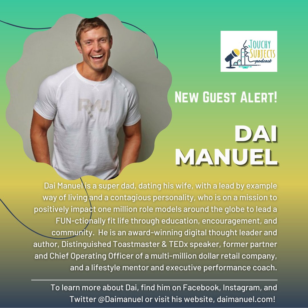 TouchySubsPod's tweet photo. If we want to grow and become better versions of ourselves, we have to be okay with change. Part of that means learning vulnerability with ourselves and others can lead to some of the great growth! We sat down with @Daimanuel to discuss change and vulnerability, out this Friday! https://t.co/mZGcHEKh0P