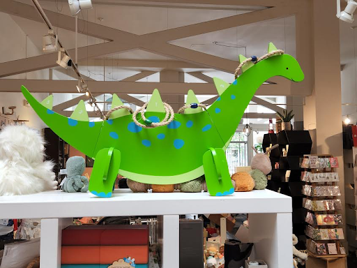 this wooden Dino Score Ring Toss comes with six jute and wooden rings for two or more players. For ages 3 and up Easy assembly hours of fun  
aldeahome.com/products/dino-…
#dinotoys #aldeahomeandbaby #aldeashopping #la #losangeles #sf #culvercity #sanfrancico