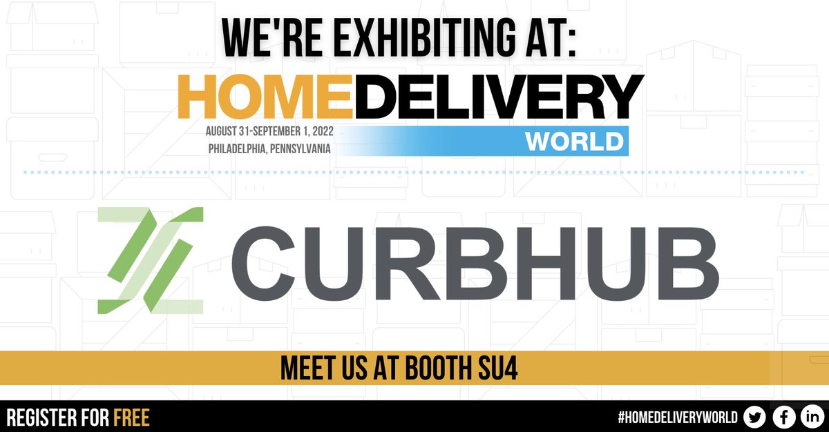 curbinity's tweet photo. Home Delivery World USA 2022 @HDW_event is only a week away! Meet us at booth SU4 to learn more about our transformative last mile fleet orchestration solution! #lastmile #adaptivetransportation #collaborativetransportation #urbanlogistics https://t.co/WcefMlvRap