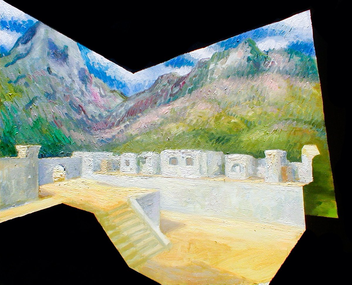 xe0_xeo's tweet photo. Counter-Strike map paintings by Swedish surrealist artist Kristoffer Zetterstrand https://t.co/nrtOnrEDgq
