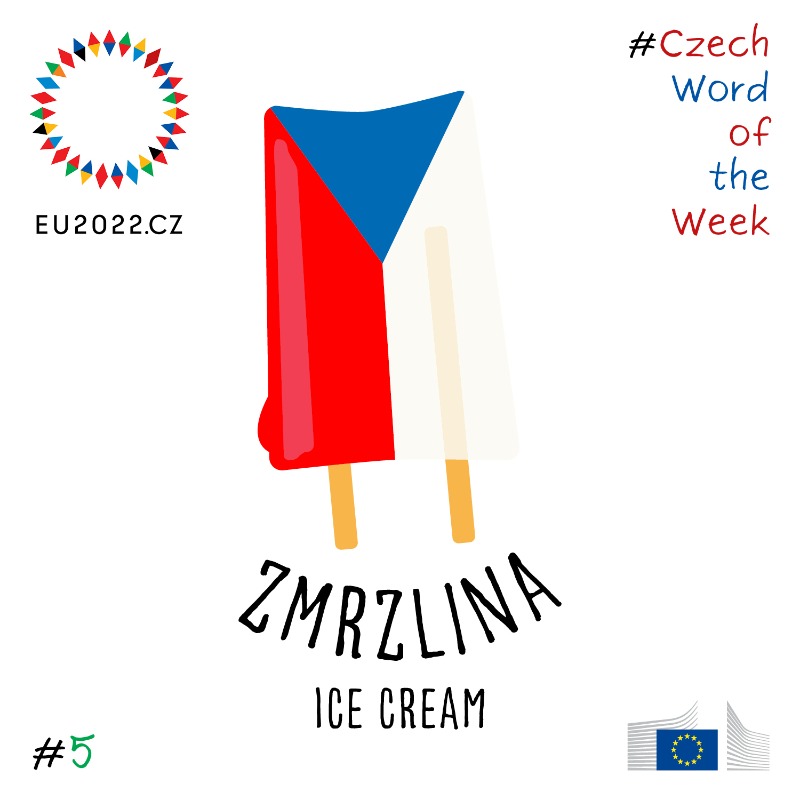 EUInterpreters's tweet photo. 🍦 #zmrzlina is the 5th word of our #CzechWordOfTheWeek series
🍧 According to Eurostat, more than 44 million litres of ice cream were produced in the Czech Republic in 2017.
#CZPRES
@CZECHIAinEU
@EU2022_CZ