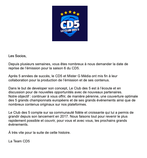 LeClubDes_5's tweet photo. 🎴On a un message pour vous les #Socios https://t.co/p5pMco883k