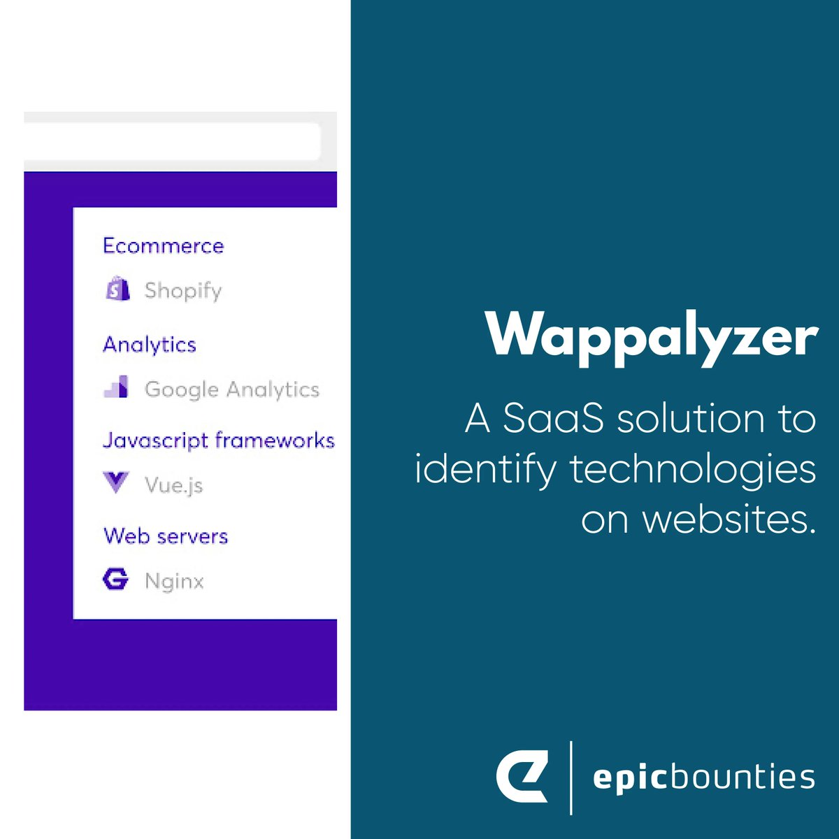 If you don't have time to configure, host, debug and maintain your own infrastructure to analyse websites at scale 🔎📋, wappalyzer offer a SaaS solution that has all the same capabilities and a lot more. Learn more here: buff.ly/3Ps8L2H