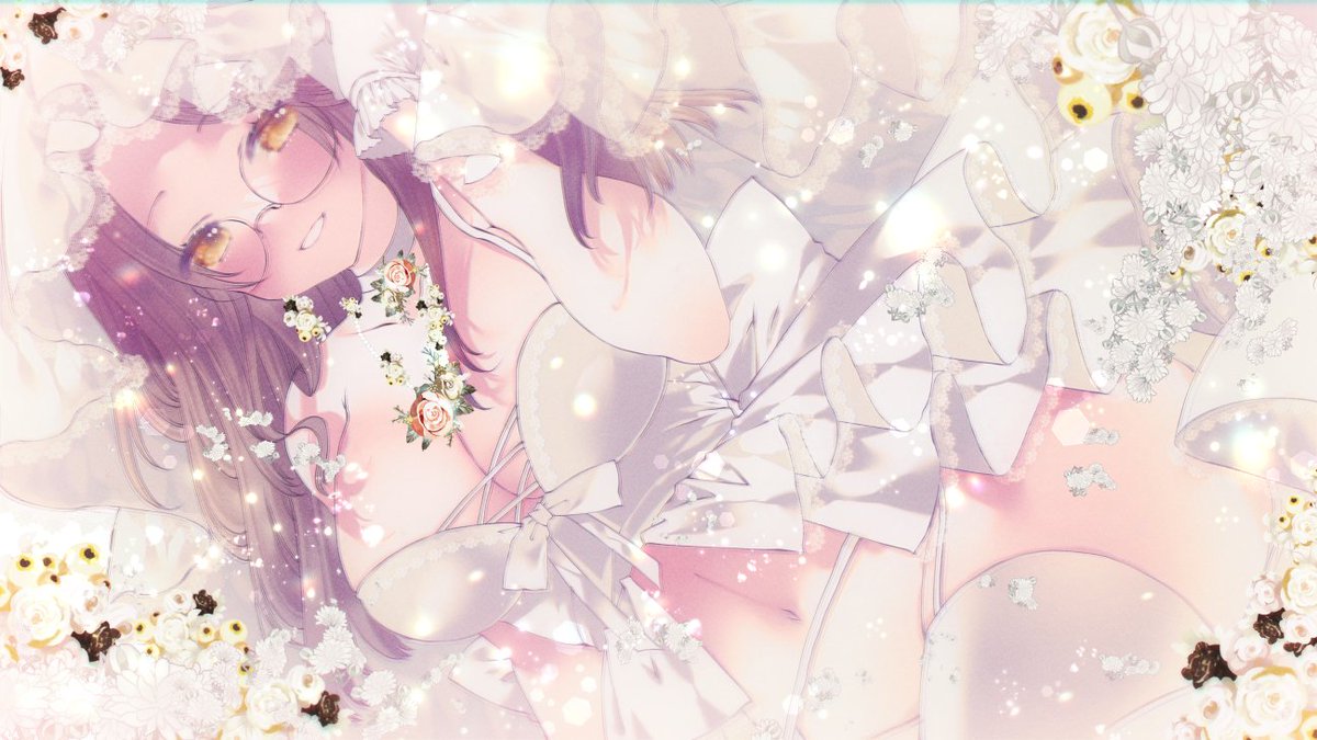 「ウエディングドレス(*˘︶˘*).。.:* 」|むーのイラスト