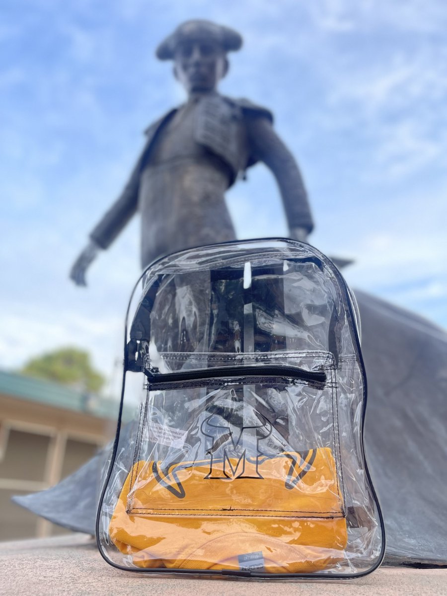 Mama_Castro_3's tweet photo. Matador clear bags IN STOCK for upcoming sporting events!!  Stop by PHS Business office to purchase. Totes $10. Backpacks $15 @phsmats @phsmatsfootball @MatadorBasketb1 @ParklandLibrar1 https://t.co/kBwHRmvk5A https://t.co/MoaCKtWz1U