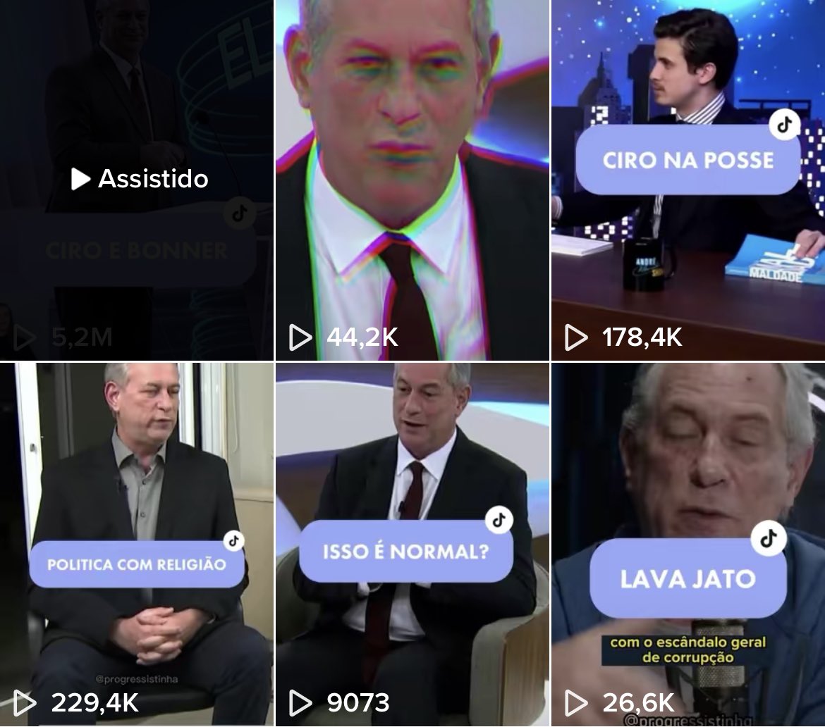 APrimeiraVia's tweet photo. No Tiktok de apoio ao Ciro, o @progressistinha conseguiu mais de 5 milhões de views com um vídeo recuperado do Ciro no debate de 2018 em menos de 19 horas de postagem. https://t.co/ysNJJ5mzdj