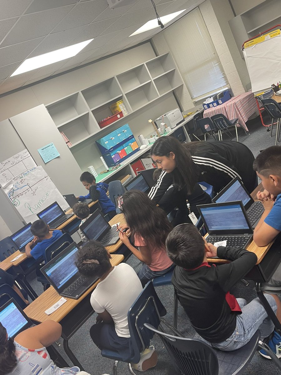 When you are conducting walks on ADSY Wednesday <a href="/ErmelES_AISD/">Ermel Elementary</a> and you think you are observing the teacher in the 2nd grade math class but you are watching one of our future teachers, para professional Ms. Cano! Keep your eyes on her!! #thepowerofteamONE👆🏾